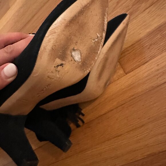 JEROME DREYFUSS black boots with fringe in a size 38.

Great condition - Picture 9 of 9